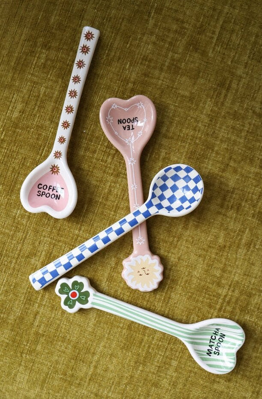Petites cuillières céramique