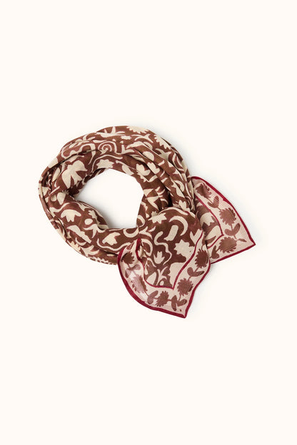 Grand foulard Apaches