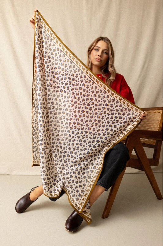 Grand foulard Apaches