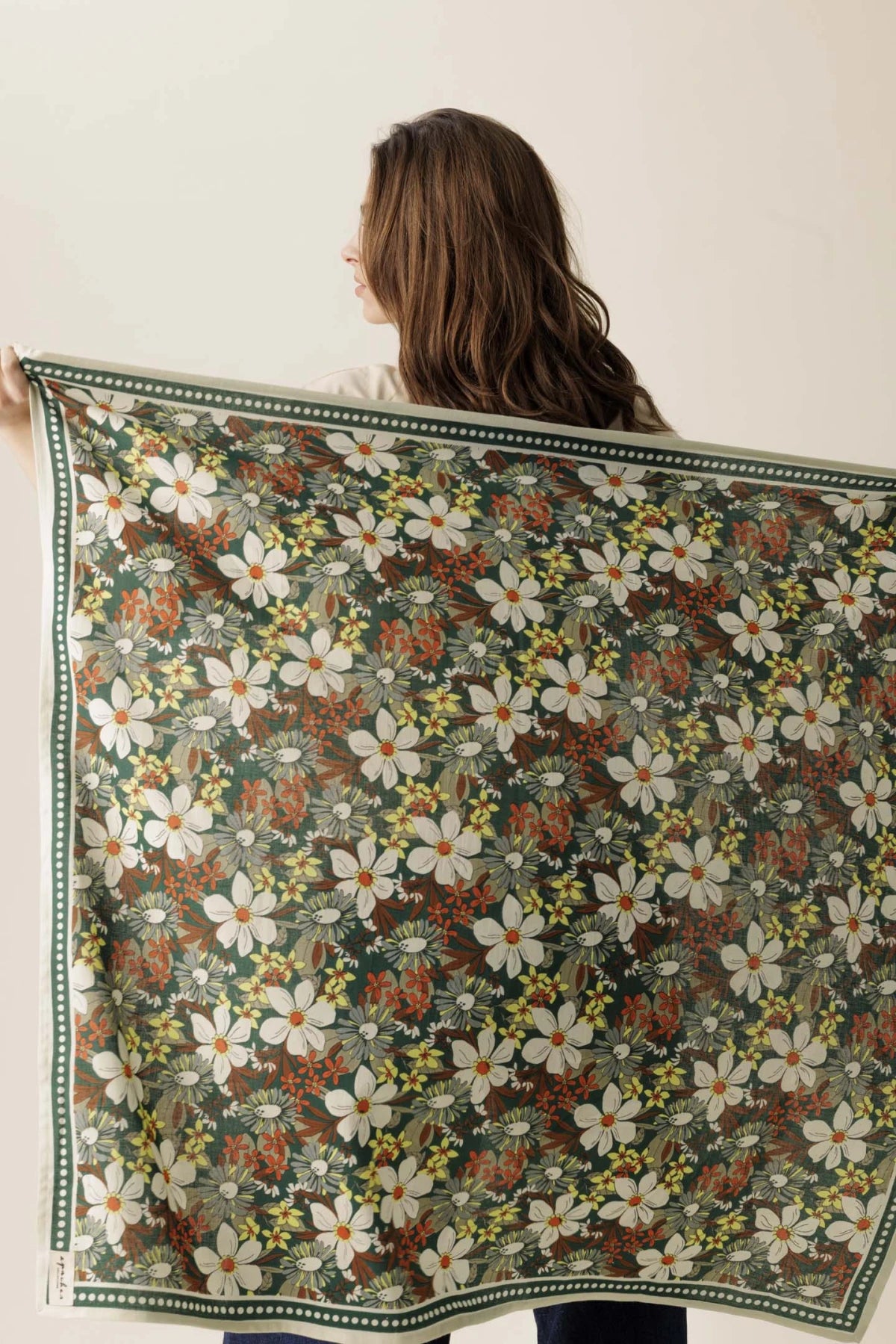 Grand foulard Apaches