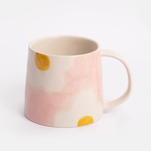 Grand mug fleur