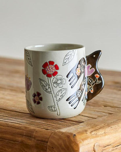 Tasse Vivielle oiseau