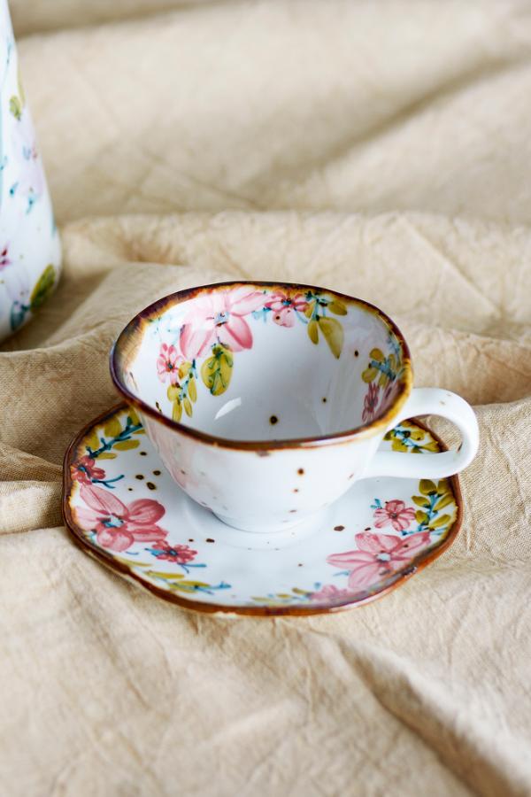 Tasse Savina avec soucoupe