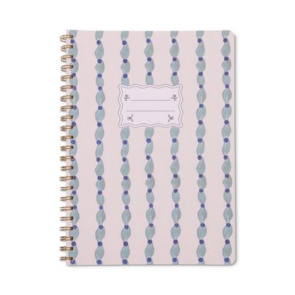 Grand carnet imprimé à spirales