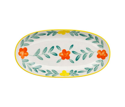 Plat ovale Bella multicolore