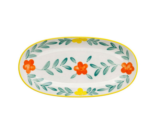 Plat ovale Bella multicolore