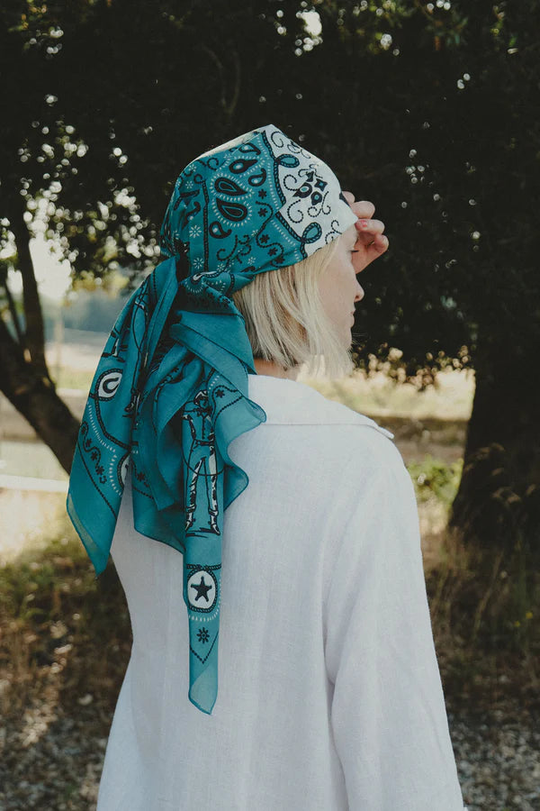 Foulard 100% coton - Maison Lecomte Flament