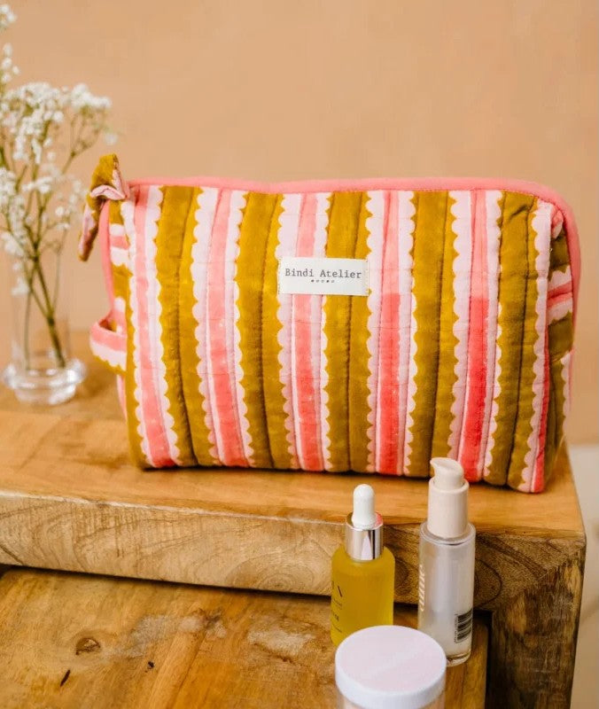 Grande trousse de toilette Bindi Atelier